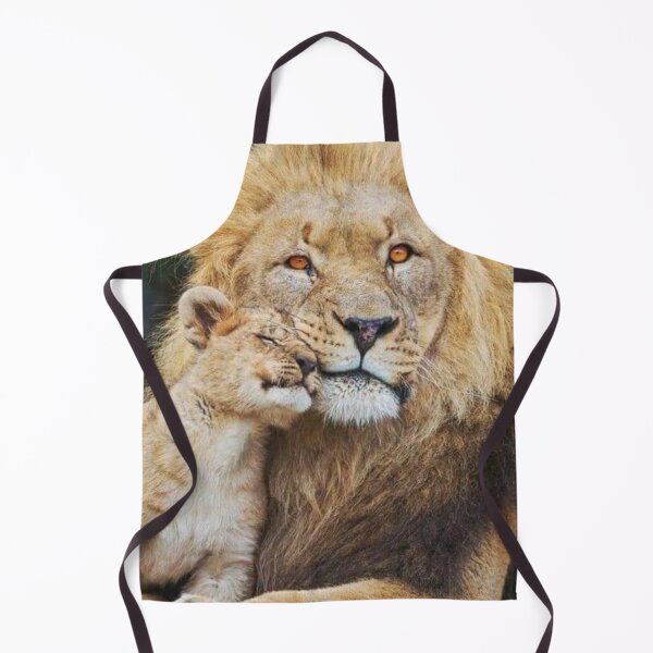 Item preview, Daddy Lion and His Cub designed and sold by Maddie4Real.