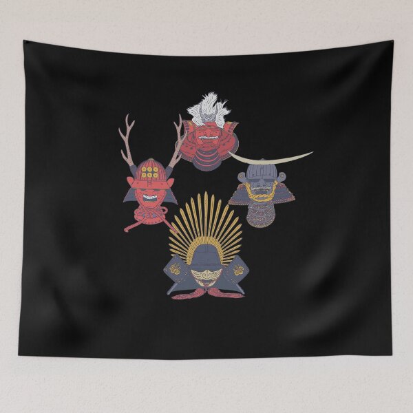 Item preview, Samurai Helmet - Feudal Japanese Warrior designed and sold by DeWinnes.