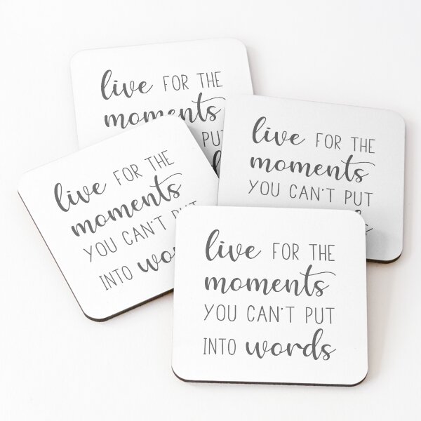 Item preview, Live for the moments you can't put into words designed and sold by SpiritLiving.