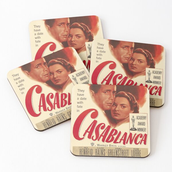 Item preview, Casablanca (1942) Movie designed and sold by LovedPosters.