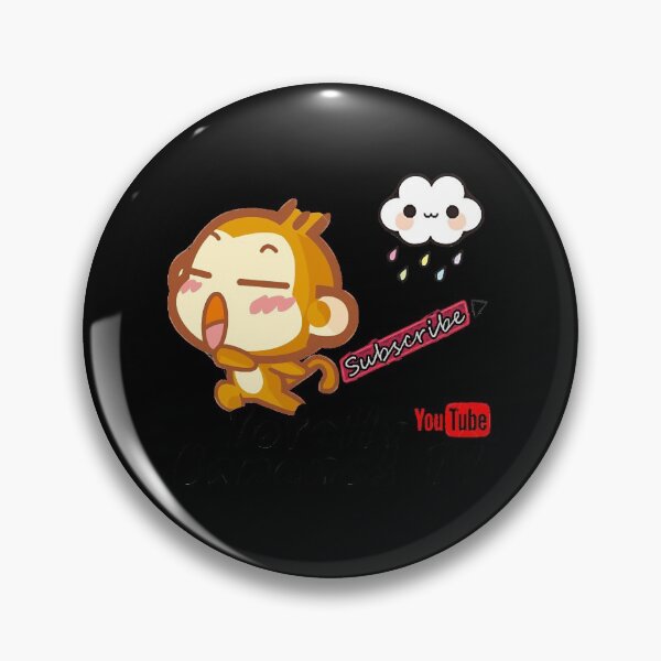 Item preview, TBTV Kawaii Monkey con Kawaii Cloud SUPER LINDO designed and sold by xieparker778.