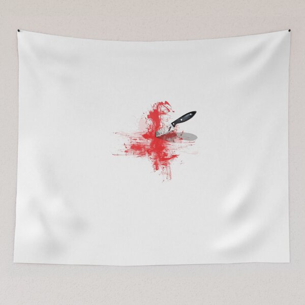 Item preview, Stabbing Victim Halloween Costume Blood Stained Slasher designed and sold by johnta17.