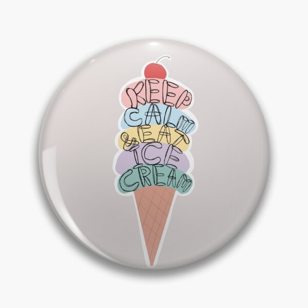 Item preview, Keep calm and eat ice cream - ice cream lover  designed and sold by Fatamimosh.