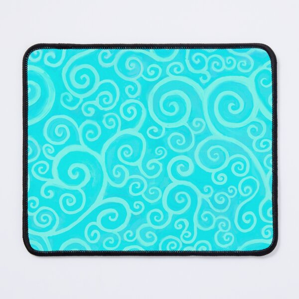Item preview, Turquoise Celtic spirals designed and sold by QuirkyCraftz.