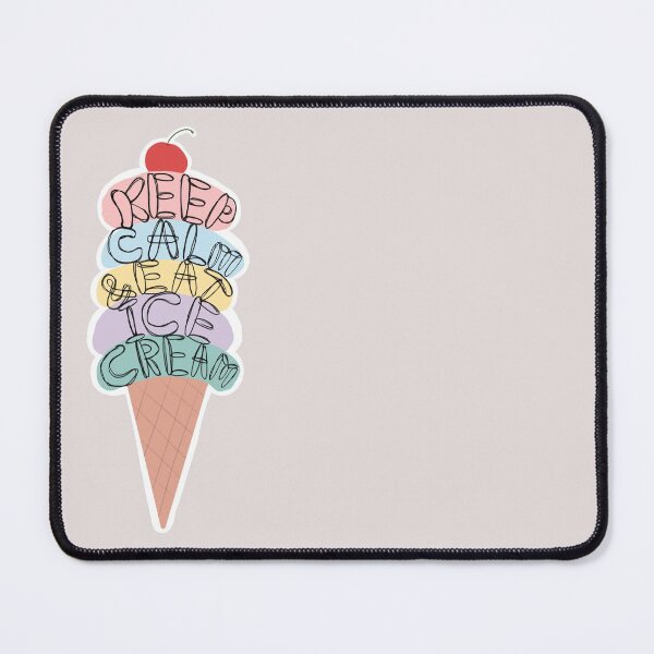 Item preview, Keep calm and eat ice cream - ice cream lover  designed and sold by Fatamimosh.