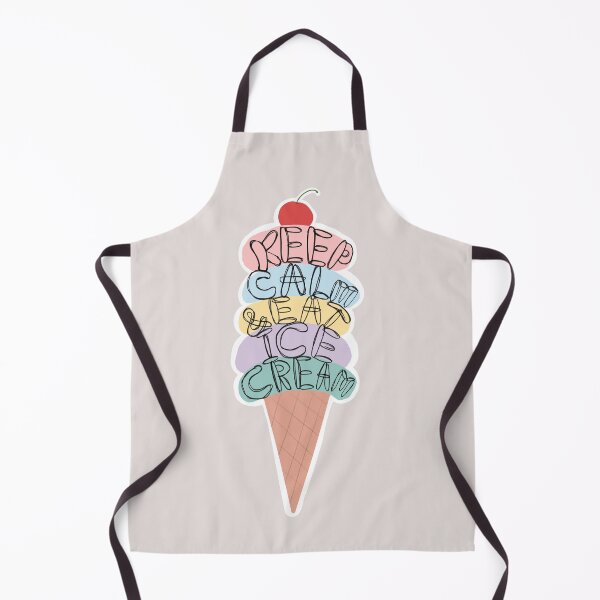 Item preview, Keep calm and eat ice cream - ice cream lover designed and sold by Fatamimosh.