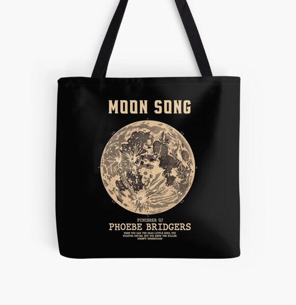 Phoebe Bridgers Moon Song  All Over Print Tote Bag