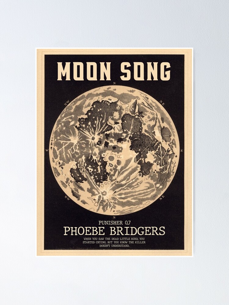 Alternate view of Phoebe Bridgers Moon Song Poster
