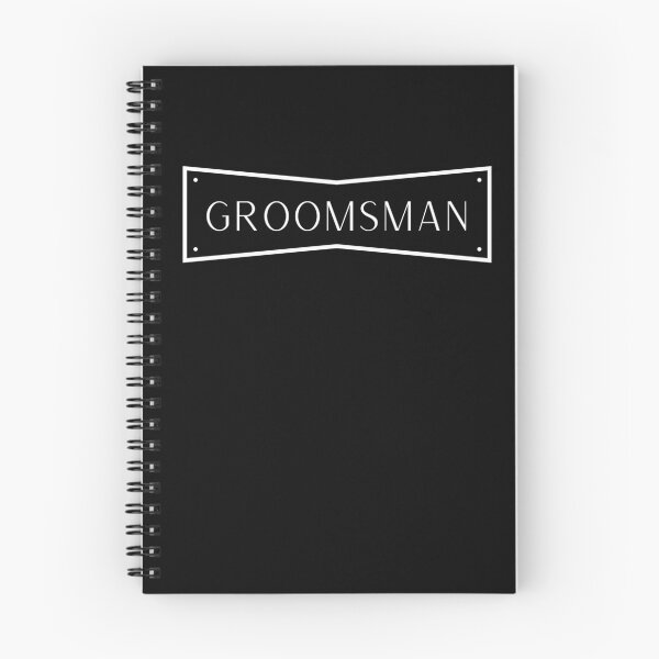 Item preview, Groomsman Framed Logo designed and sold by AriesRising-.