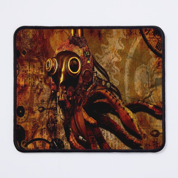 Item preview, Gas Mask Octopus designed and sold by WinkyDoodle.