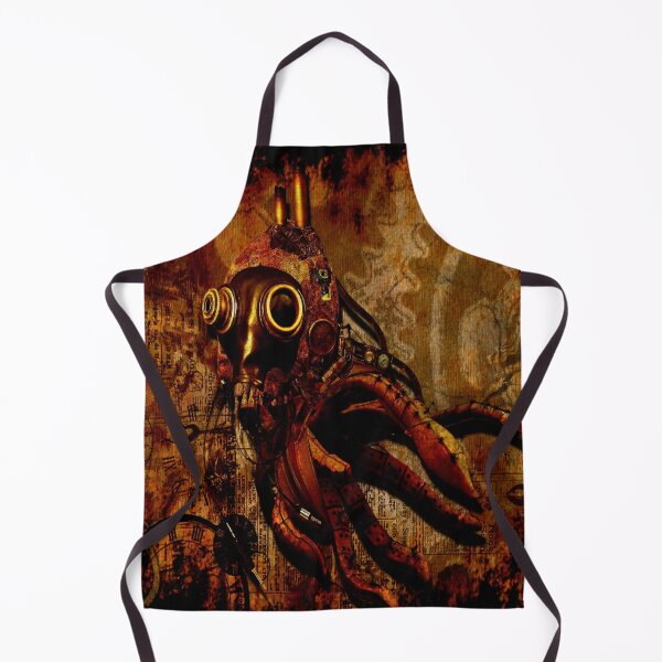 Item preview, Gas Mask Octopus designed and sold by WinkyDoodle.