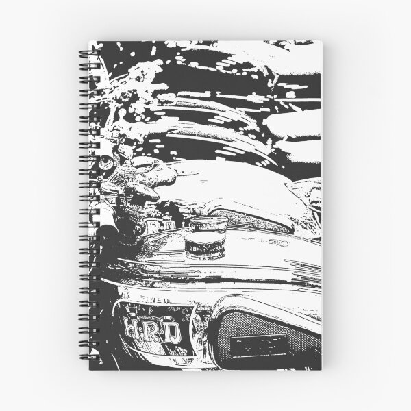 Item preview, Abstract photograph of Classic vintage motorbike petrol tanks, home decor, gifts and greetings cards. designed and sold by KCiPhoto.