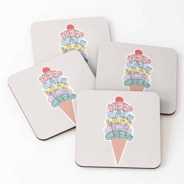 Item preview, Keep calm and eat ice cream - ice cream lover  designed and sold by Fatamimosh.