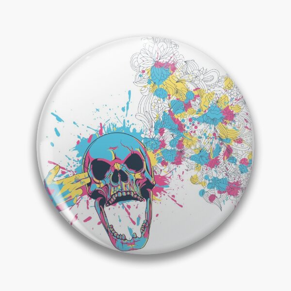 Item preview, Crazy skull designed and sold by Alysoniltd.