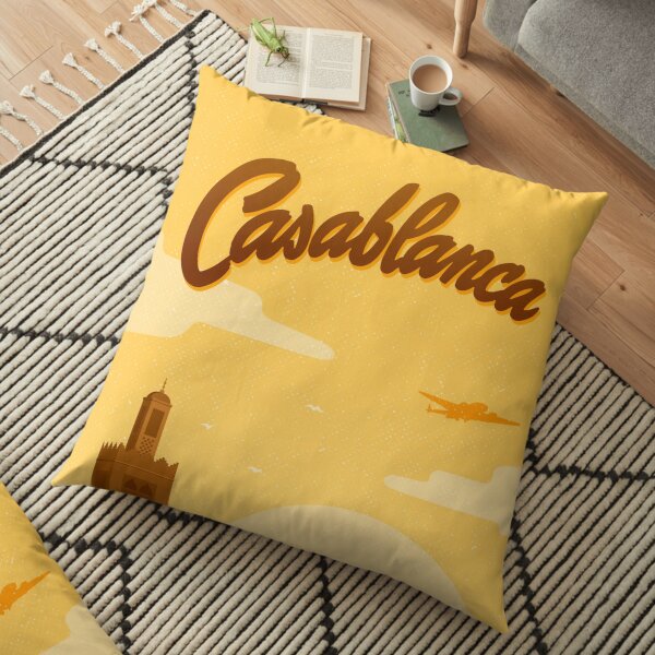 Casablanca (1942) Movie Floor Pillow