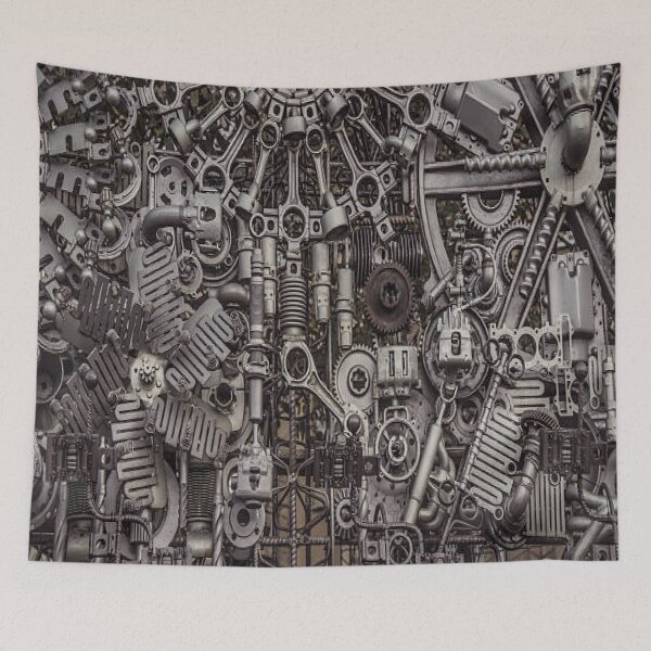 Item preview, Mechanical Wall designed and sold by WinkyDoodle.