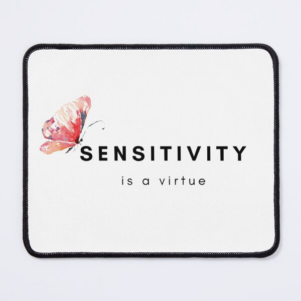 Item preview, Sensitivity is a Virtue - Pink Purple and Red Butterfly Design designed and sold by endoemmm.