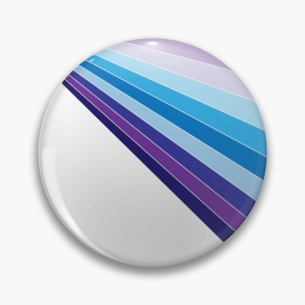 Item preview, 65 MCMLXV White Retro 70s Disco Blue Streaks of Light Pattern designed and sold by 65 MCMLXV.