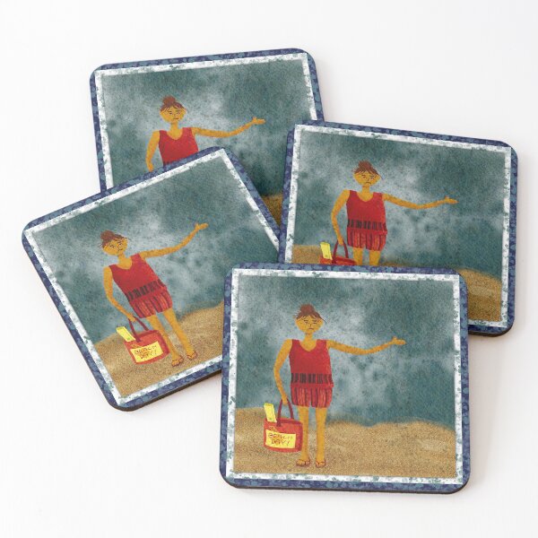 Item preview, Summer Beach Day Rain designed and sold by Sheri42.