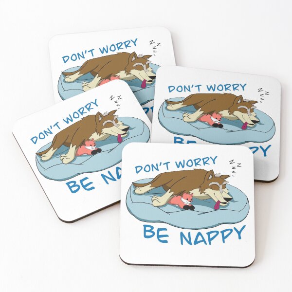 Item preview, Don’t Worry, Be Nappy designed and sold by GrumpyFrog.