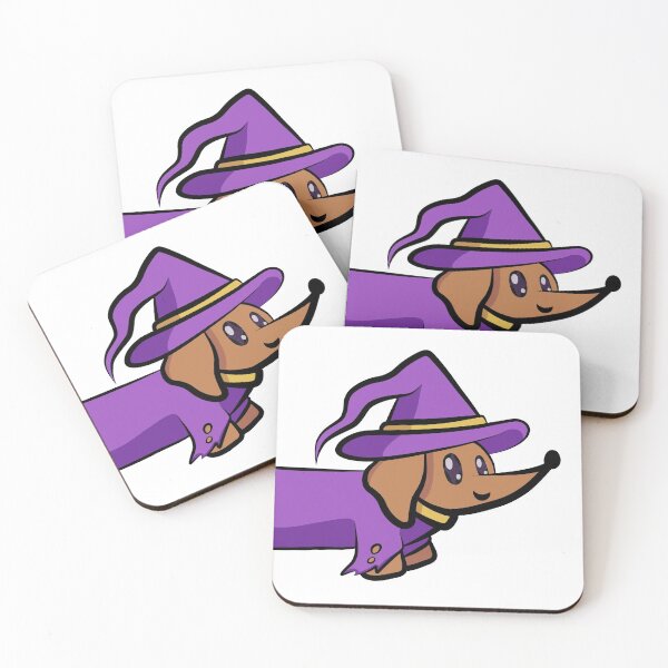 Item preview, Cute Witch Weiner Dog designed and sold by WildRose271.