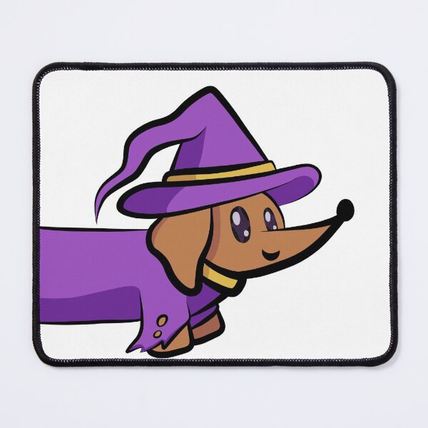 Item preview, Cute Witch Weiner Dog designed and sold by WildRose271.