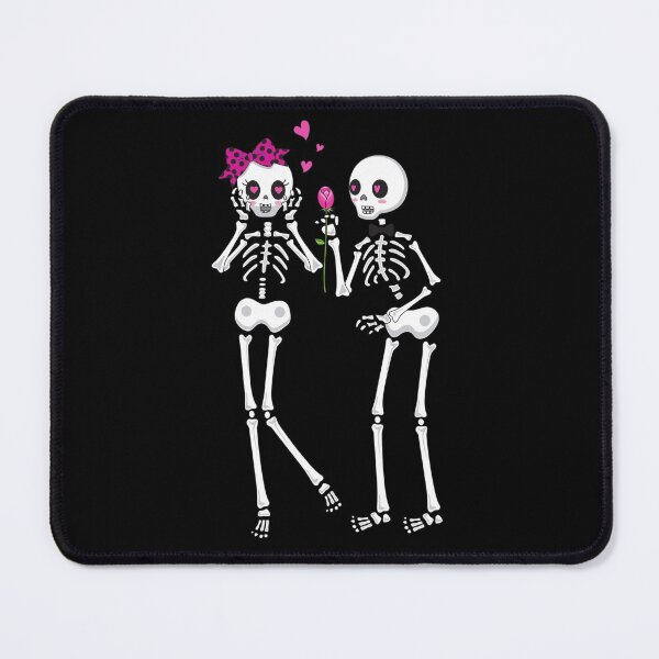 Item preview, Skeleton Girl and Boy designed and sold by ShopLizCreates.