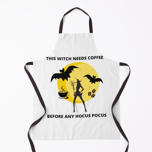 Item preview, This Witch Needs Coffee Before Any Hocus Pocus designed and sold by mareabello.