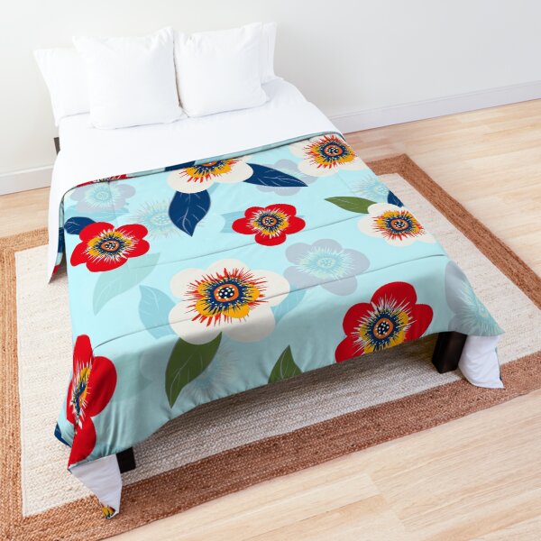 Vintage floral pattern Comforter