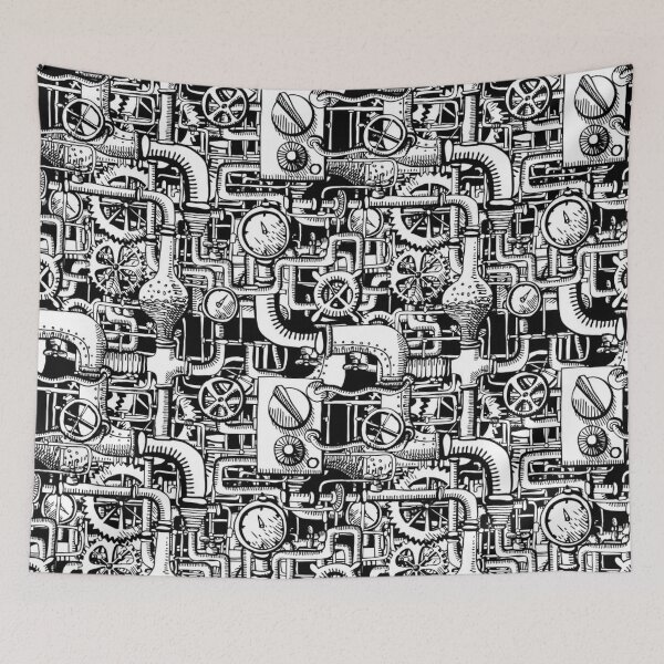 Item preview, Steampunk Pipe Works designed and sold by WinkyDoodle.