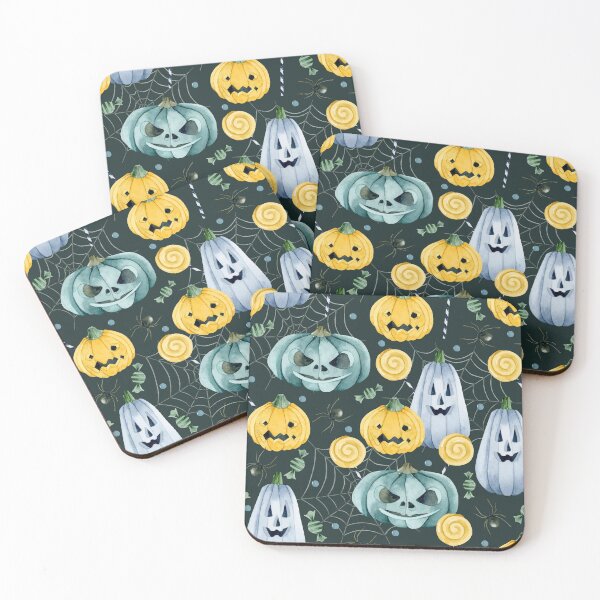 Item preview, Funny Halloween Pumpkins designed and sold by pugmom4.