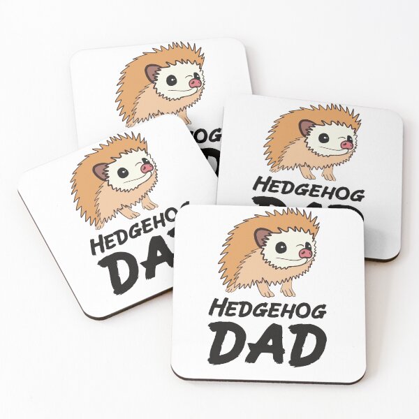 Artikelvorschau, Igel-Papa für Igel-Liebhaber entworfen und verkauft von Mochi-Merch.