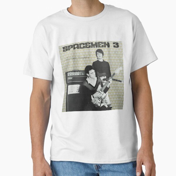 Vista previa del artículo con la obra «Spacemen 3 Band Minimalistic Psychedelia Rugby, Receta perfecta Retro», diseñado y vendido por Spacemen3Bandio.
