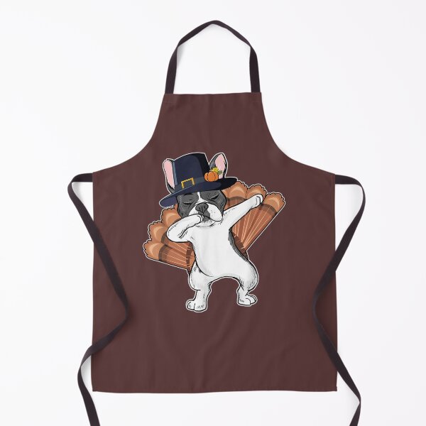 Item preview, French Bulldog Pilgrim Turkey Thanksgiving Dabing designed and sold by Clintoren.