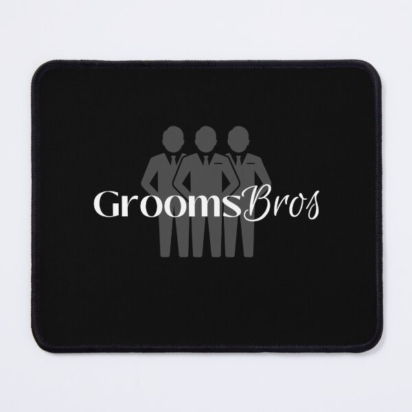 Item preview, Groomsmen GroomsBros Crew Logo designed and sold by AriesRising-.