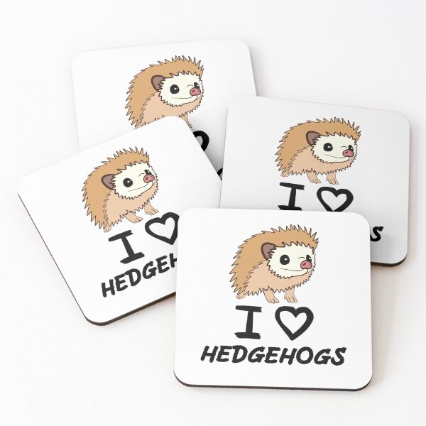 Artikelvorschau, Ich liebe Igel für Igelliebhaber entworfen und verkauft von Mochi-Merch.