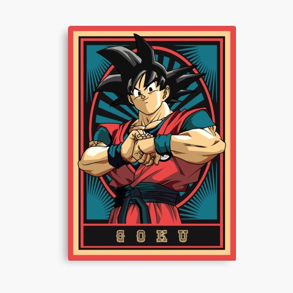 Goku Look Dragon Ball Z Canvas Print for Sale by VinsonKenson