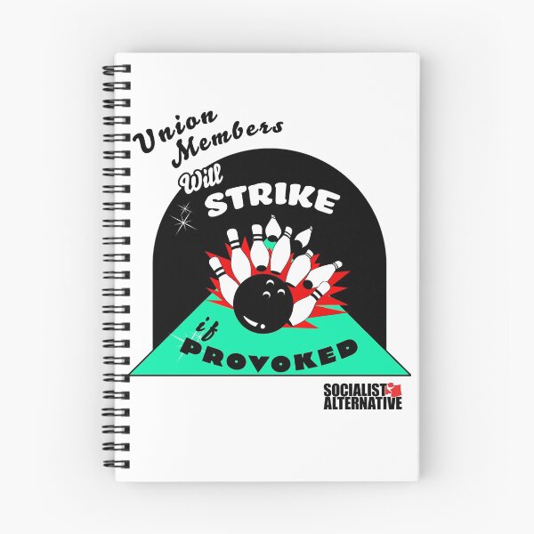 Item preview, Union Members will strike if provoked designed and sold by Socialist  Alternative.