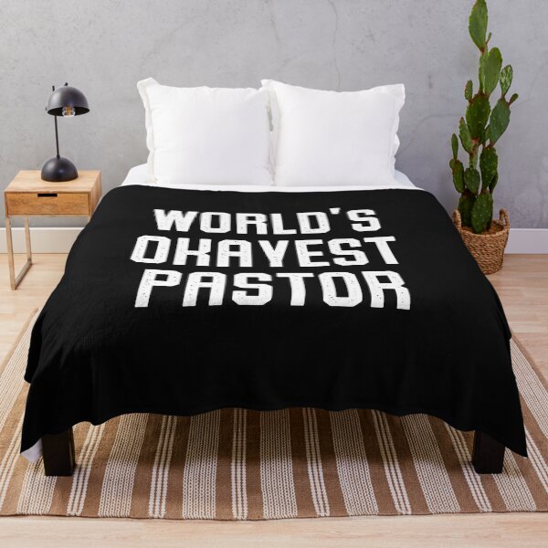 Item preview, World's Okayest Pastor designed and sold by edwinvisuals.