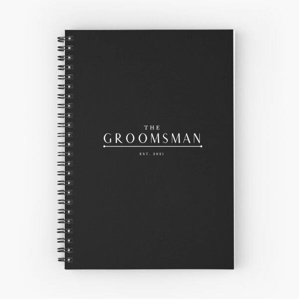 Item preview, The Groomsman Est. 2021 Groomsmen Entourage Logo designed and sold by AriesRising-.