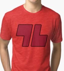 96 Red - Sun and Moon Tri-blend T-Shirt