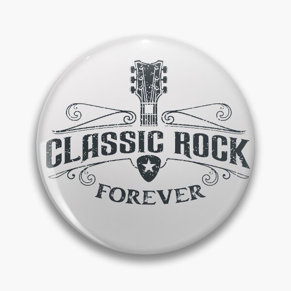 Item preview, Vintage Classic Rock Forever Badge designed and sold by SLAG-Creative.