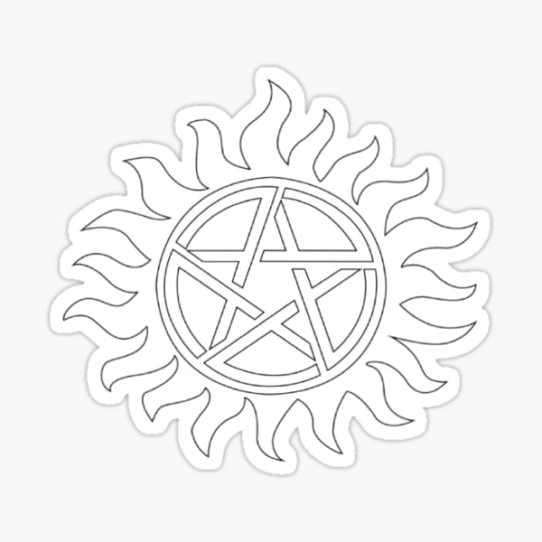 Anti Possession - Sticker – Supernatural-Sickness