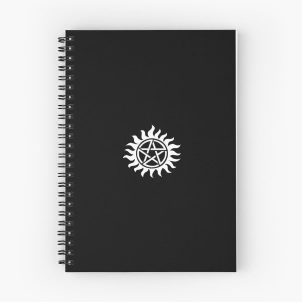 Artikelvorschau, Übernatürliches Dämonen-Anti-Besitz-Symbol (schwarz und weiß) entworfen und verkauft von austintyner.