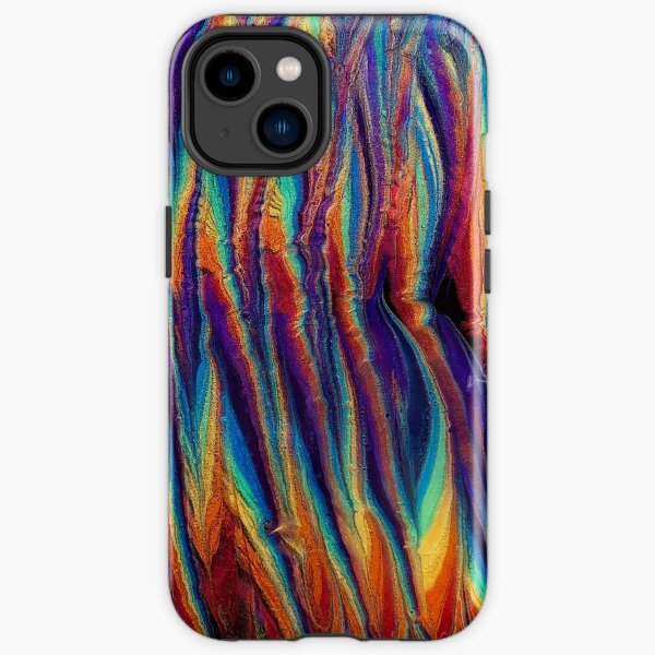 Dark Zig Zag iPhone Tough Case