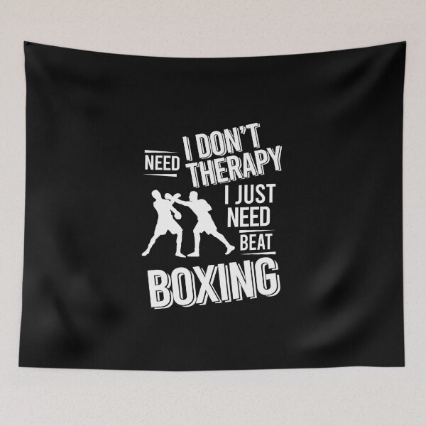 Item preview, I don't need therapy i just need beat Boxing designed and sold by bestteez.