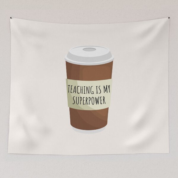 Item preview, Teaching Is My Superpower designed and sold by thesandrafadzai.