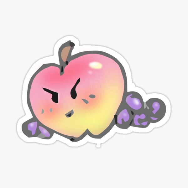 Item preview, Shiny Apple and Grapes  designed and sold by Junpeiberry.