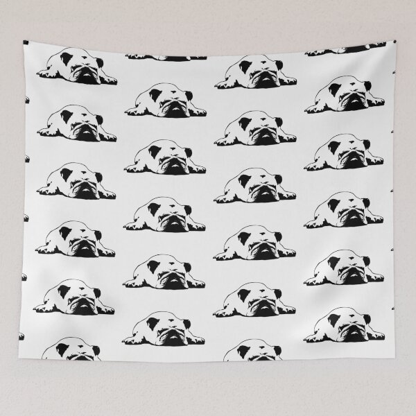 Item preview, English Bulldog - Splat Modern Pop designed and sold by Elarex.