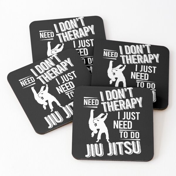 Artikelvorschau, Ich brauche keine Therapie, ich muss nur Jiu Jitsu machen entworfen und verkauft von bestteez.
